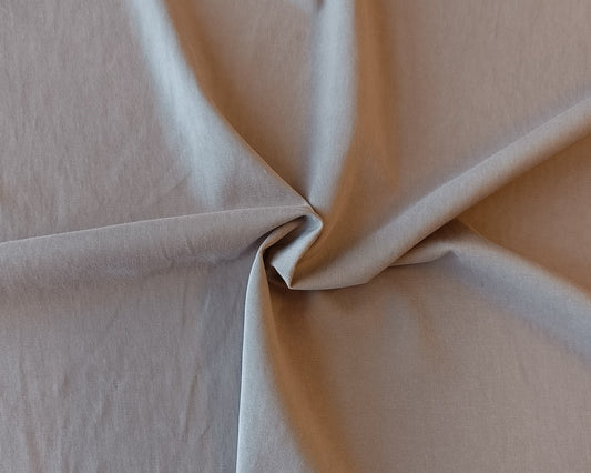 Sergé coton/tencel - Taupe