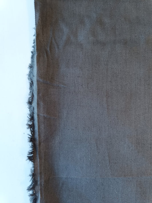 Toile imperméable - Chevrons gris