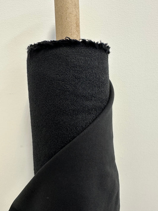 French Terry cotton - Black