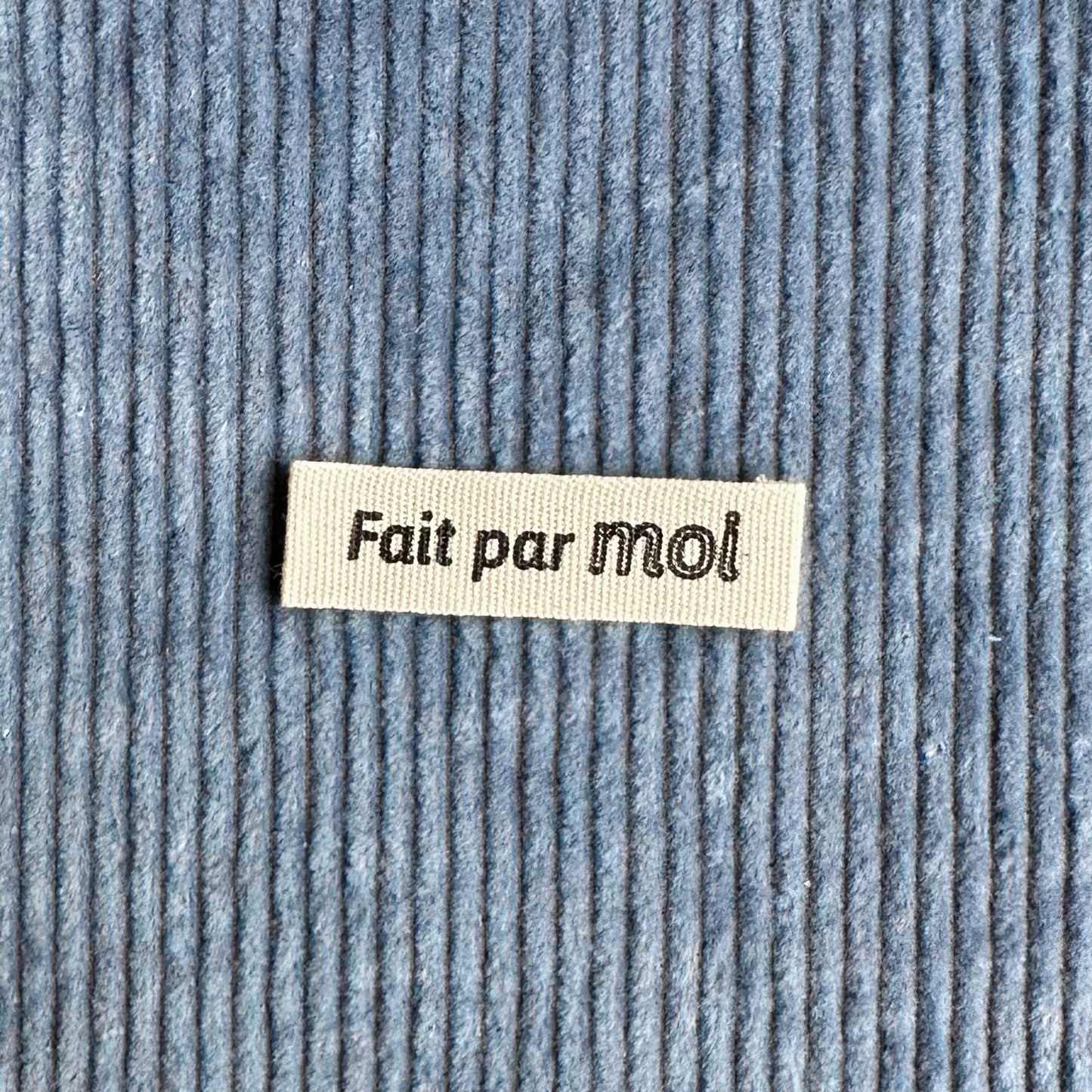 Made by me - Cotton labels in French