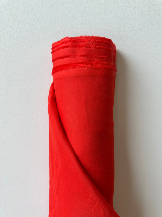Linen Canvas - Red