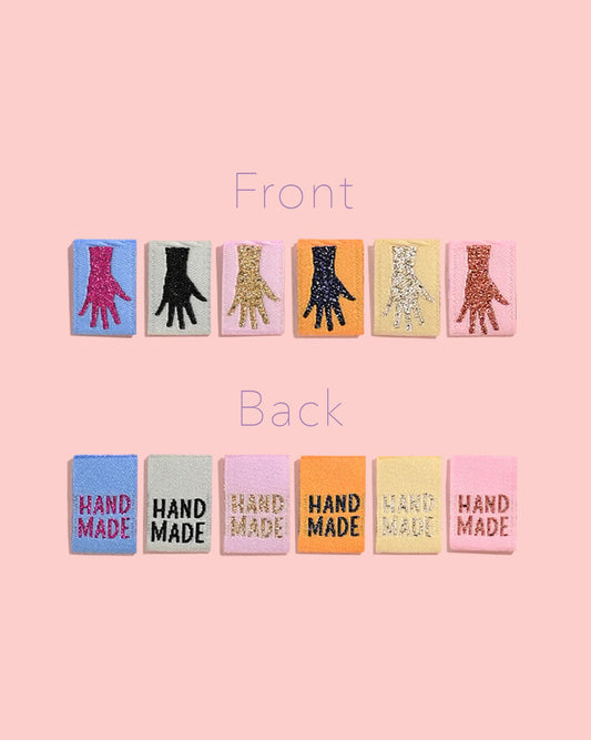 Étiquettes "Metallic mini hands" - KATM