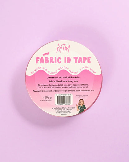 Rouleau " mini ID tape" pour tissus - KATM