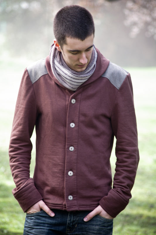 Newcastle Cardigan - PDF Pattern - Thread Theory