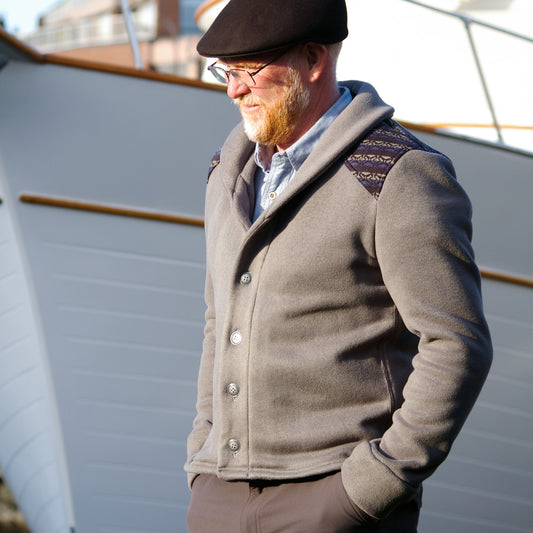 Newcastle Cardigan - PDF Pattern - Thread Theory