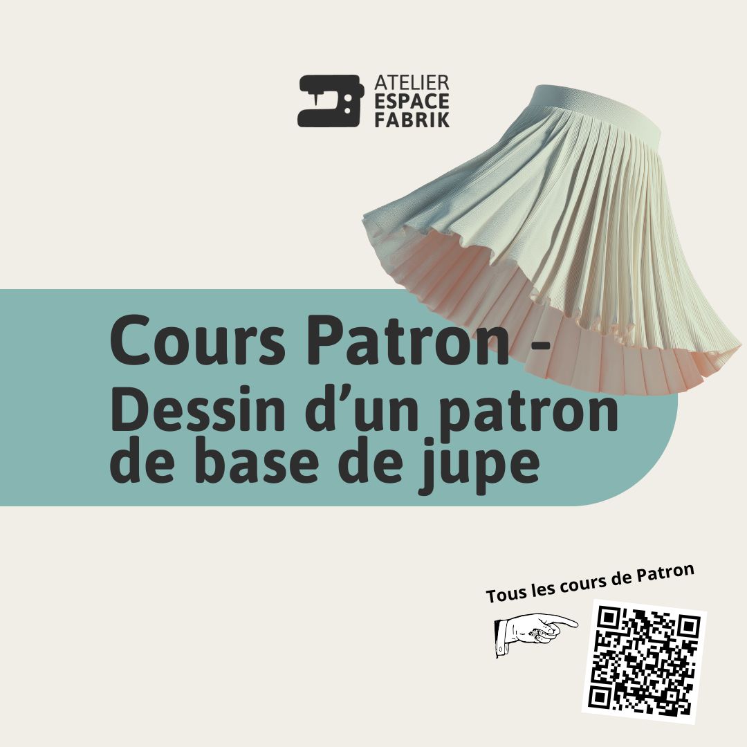 Cours Patron - Dessin de jupe