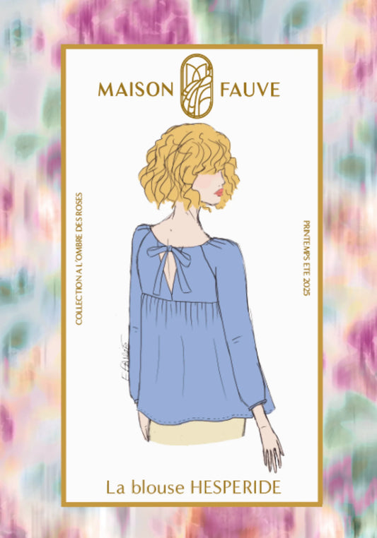 Blouse Hespéride - Patron papier - Maison Fauve