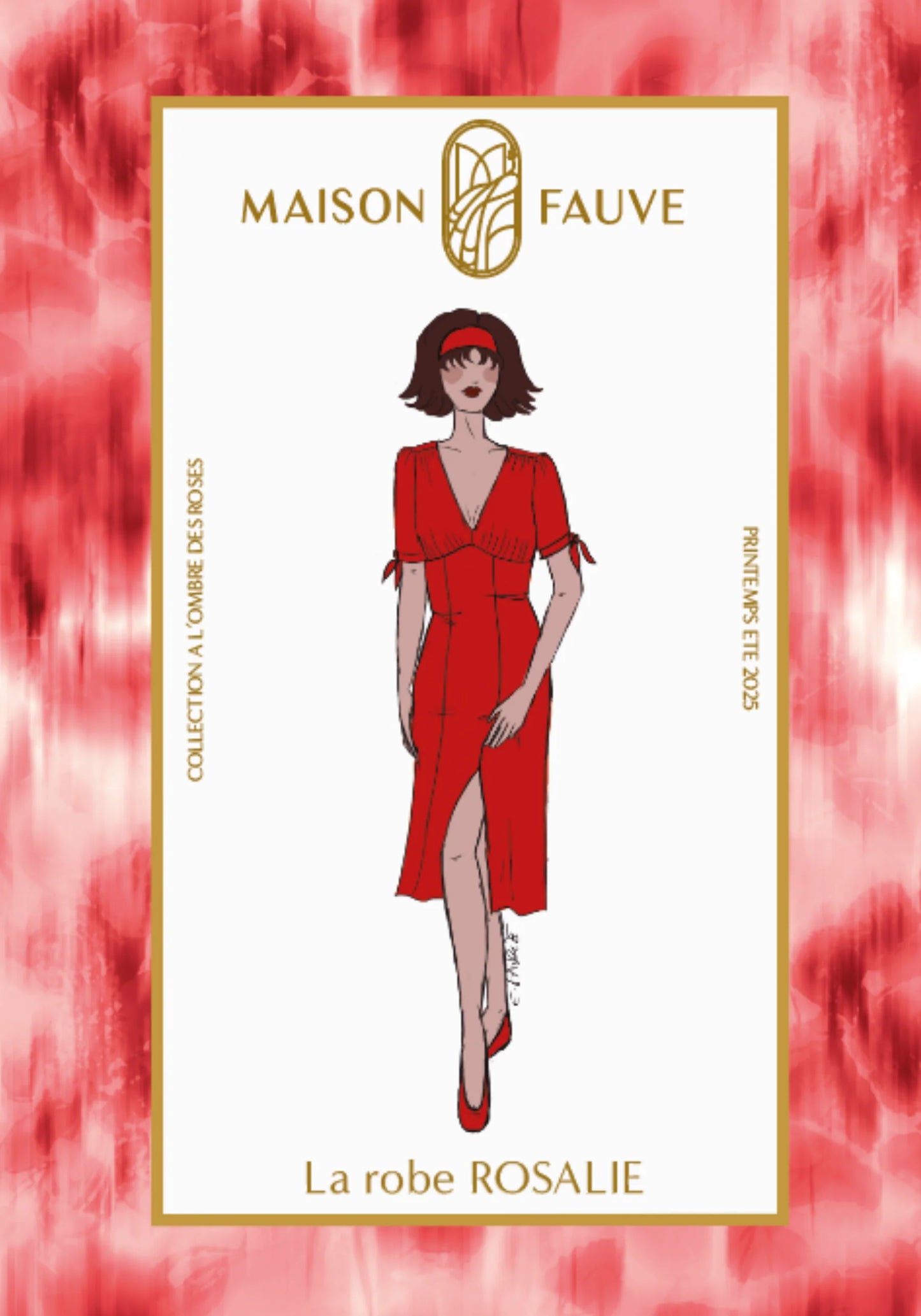 Robe Rosalie - Patron papier - Maison Fauve