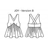 Joy Dress/Top - Paper Pattern - P&amp;M pattern