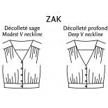 Zak Dress/Top - Paper pattern - P&amp;M pattern