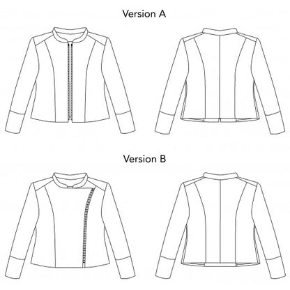 Billie jacket - Paper pattern - P&amp;M pattern