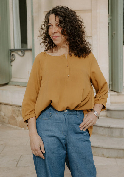 Blouse Hespéride - Patron papier - Maison Fauve