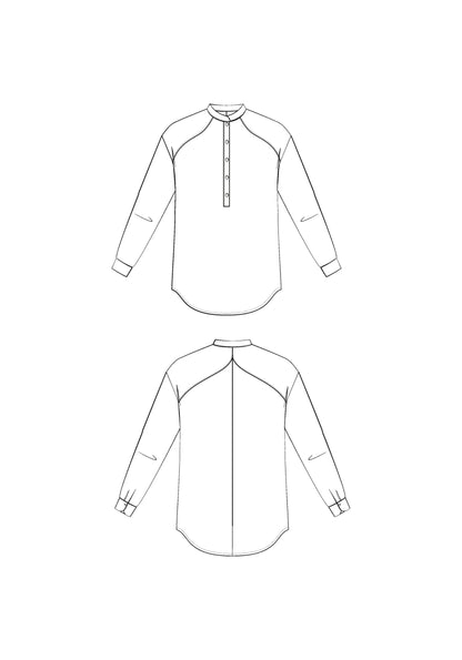 Chemise Vittoria - Patron papier - Maison Fauve