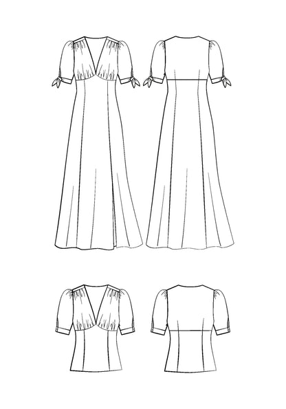 Robe Rosalie - Patron papier - Maison Fauve