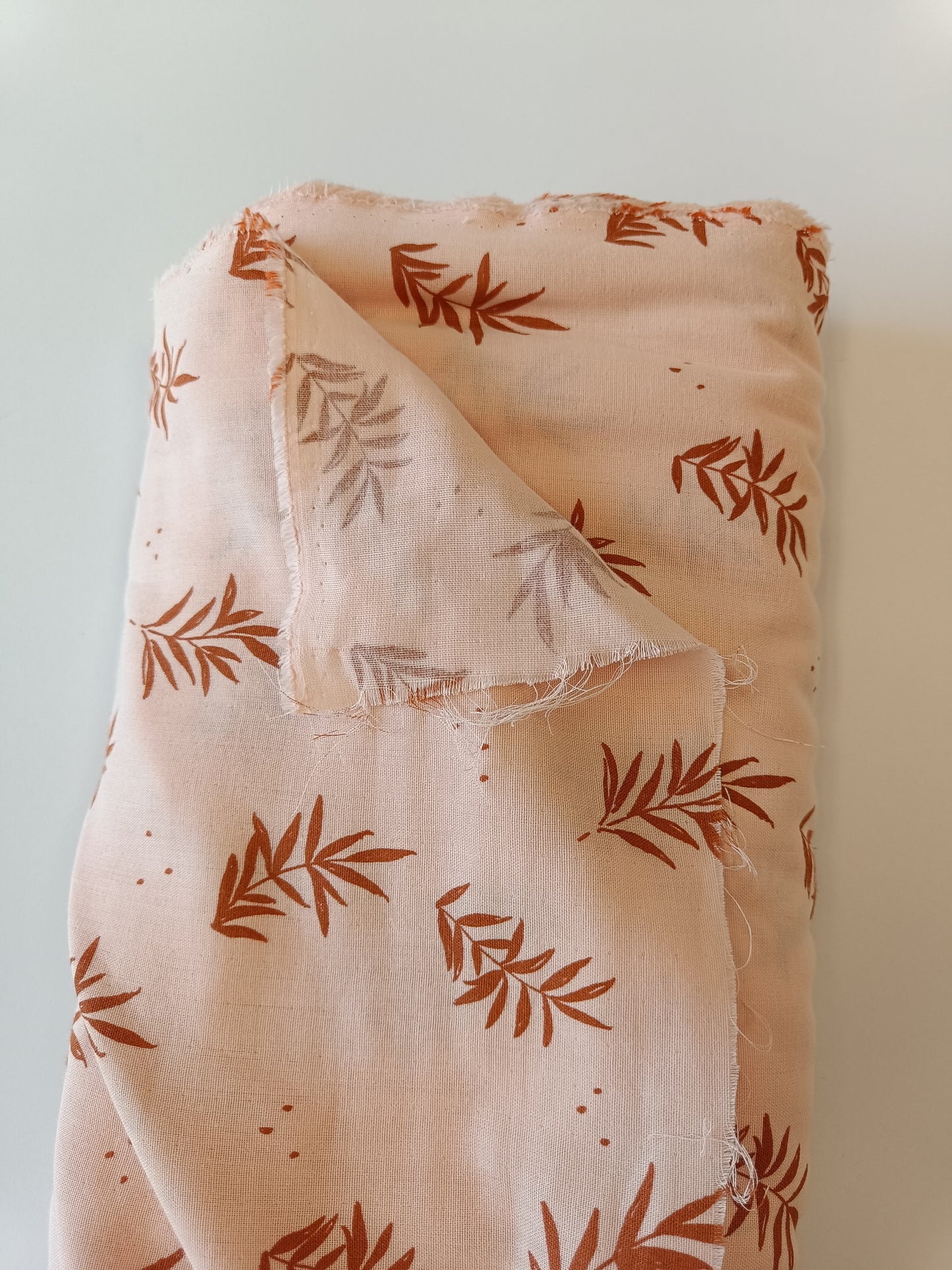 Coton double gaze - Charmille nude