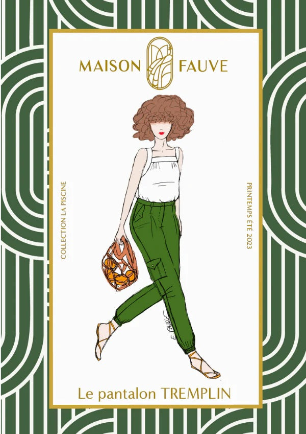 Tremplin Pantalon - Patron papier - Maison Fauve