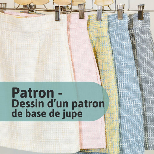 Cours Patron - Dessin de jupe