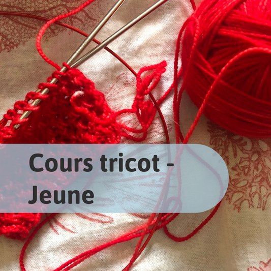 Cours tricot - Jeunes à Montréal