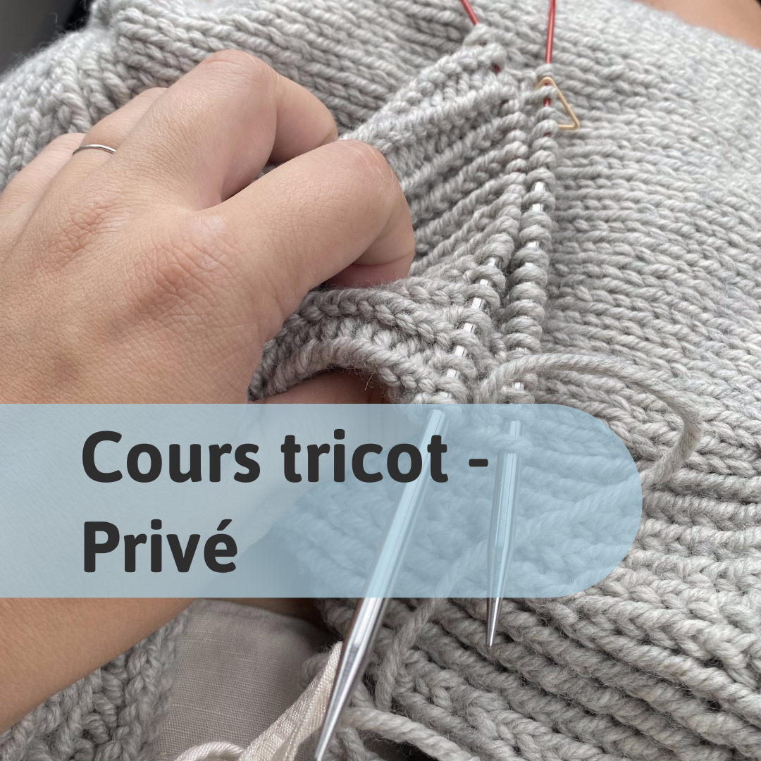 Private knitting class in Montreal