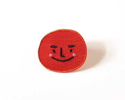 3 Smiling Faces Iron-On Patch - RippleSplash