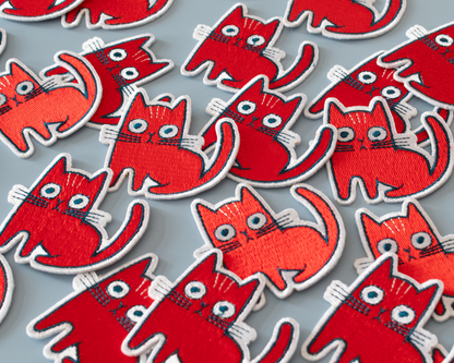 Patch thermocollant Chat rouge - RippleSplash