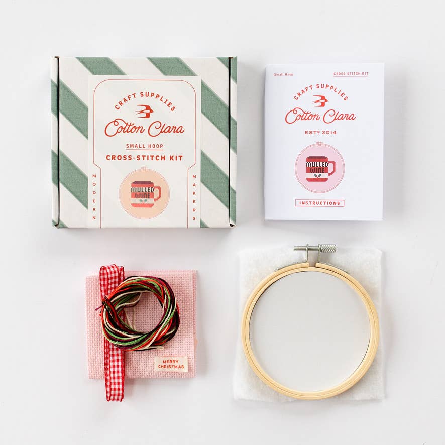 Kit de point de croix - Botte de cowboy | Cotton Clara