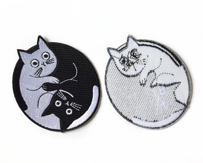Patch thermocollant Chats Ying Yang - RippleSplash