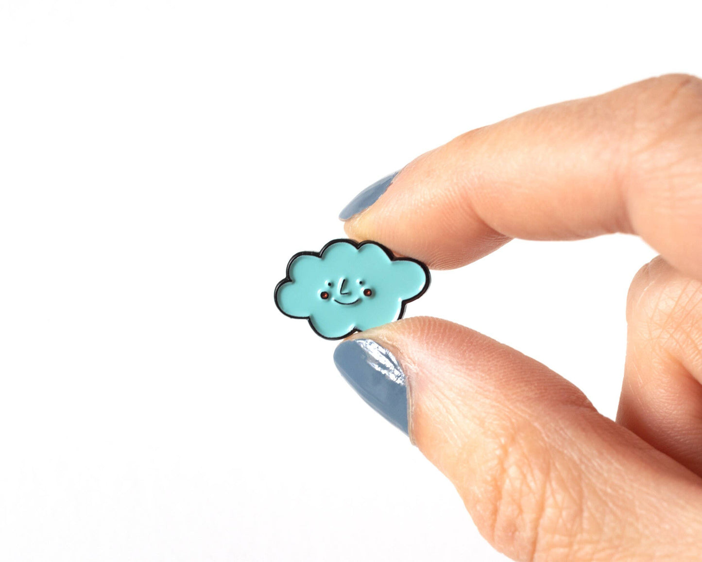 Épingle Émail Nuage Souriant
