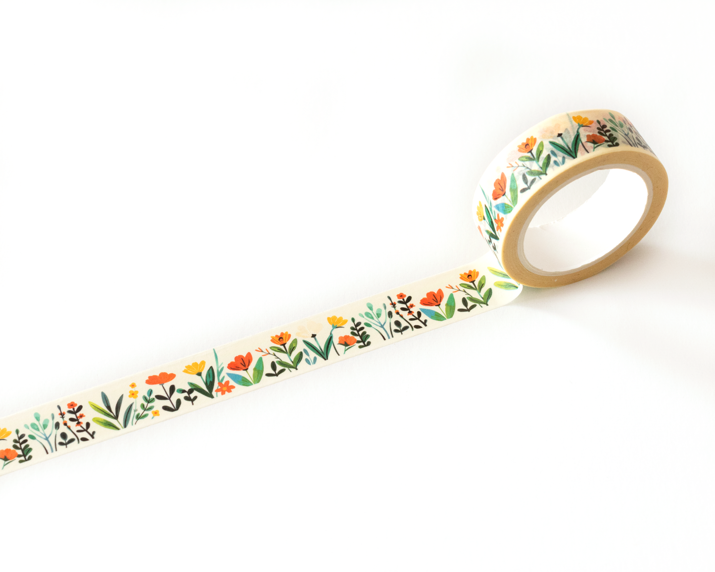 Ruban Washi Botanique Fleurs Sauvages