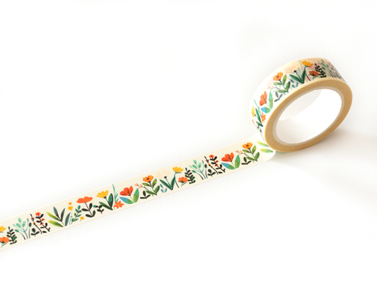 Ruban Washi - Fleurs Sauvages | RIPPLESPLASH