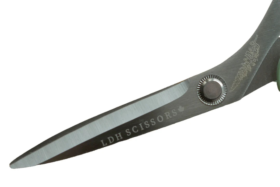 Ciseaux à tissu légers verts 8" ou 9" - LDH