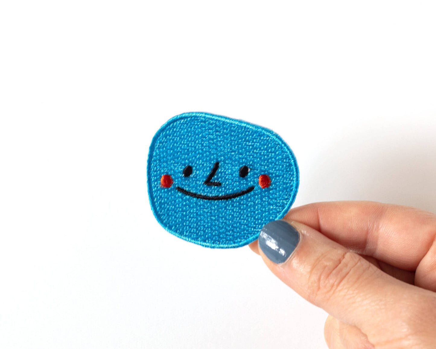 3 Smiling Faces Iron-On Patch - RippleSplash