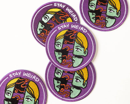 Patch thermocollant Stay weird - RippleSplash