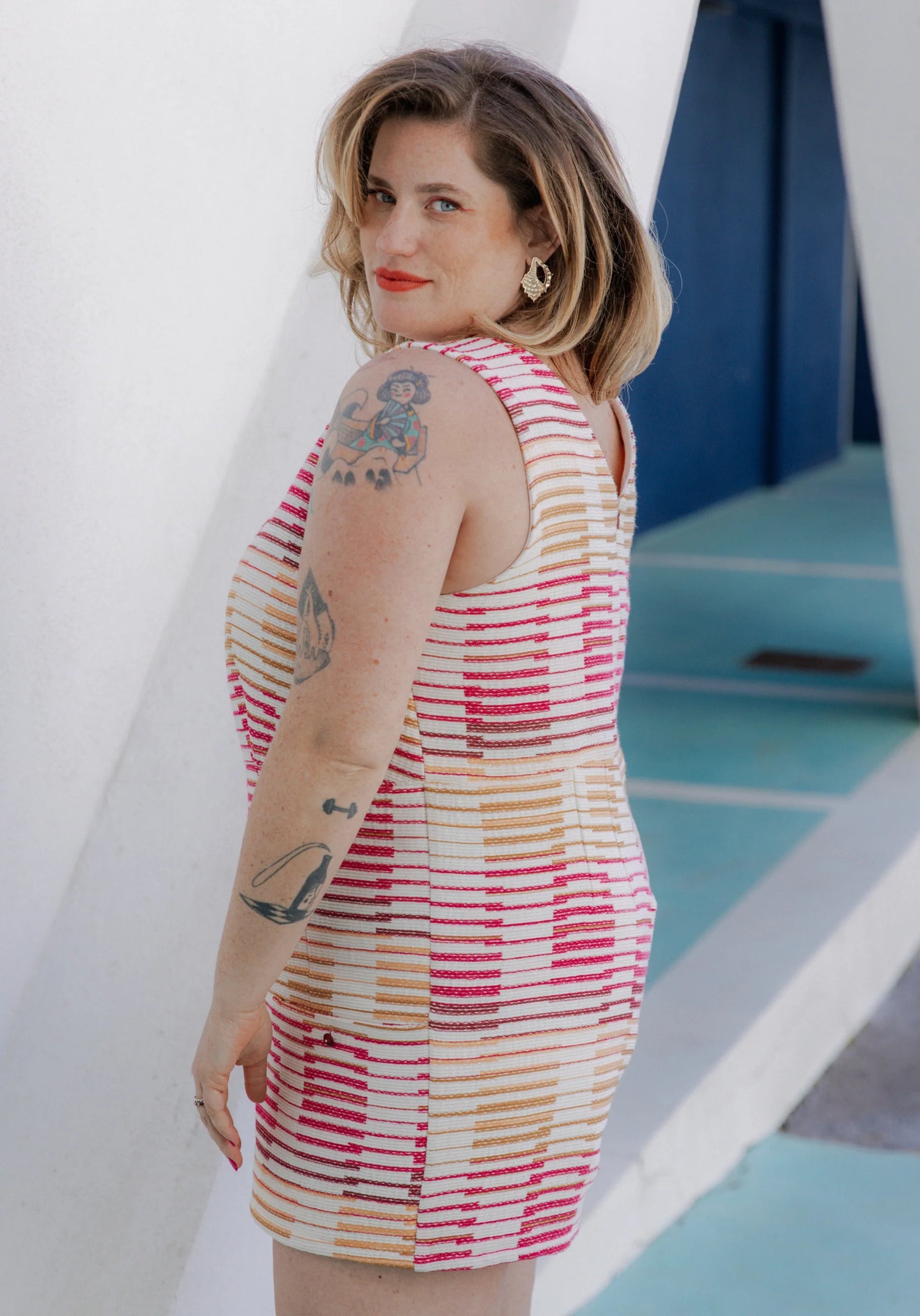 Combishort/Robe Cosmopolitan - Patron papier - Maison Fauve