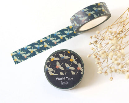 Ruban Washi Oiseaux Volants