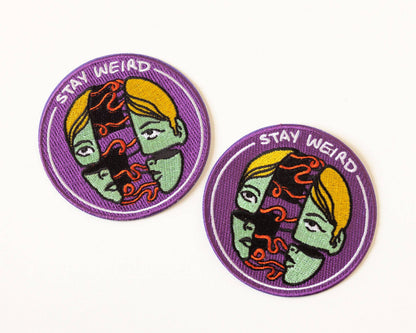 Patch thermocollant Stay weird - RippleSplash