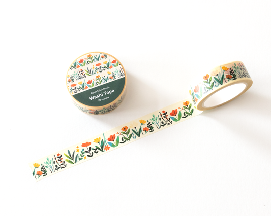 Ruban Washi - Fleurs Sauvages | RIPPLESPLASH