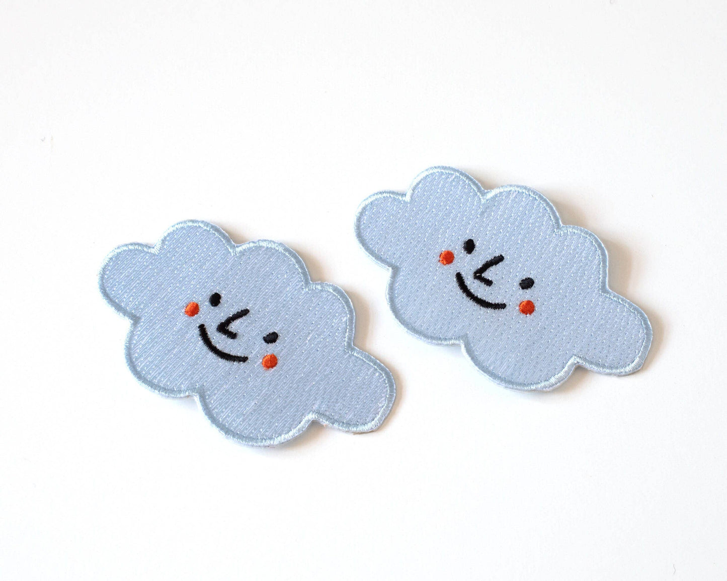 Happy Cloud Iron-on Patch - RippleSplash