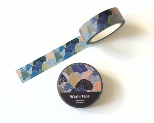 Ruban Washi - Montagnes | RIPPLESPLASH