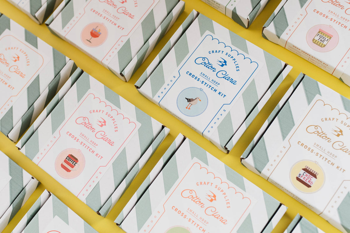 Kit de point de croix - Canard  | Cotton Clara