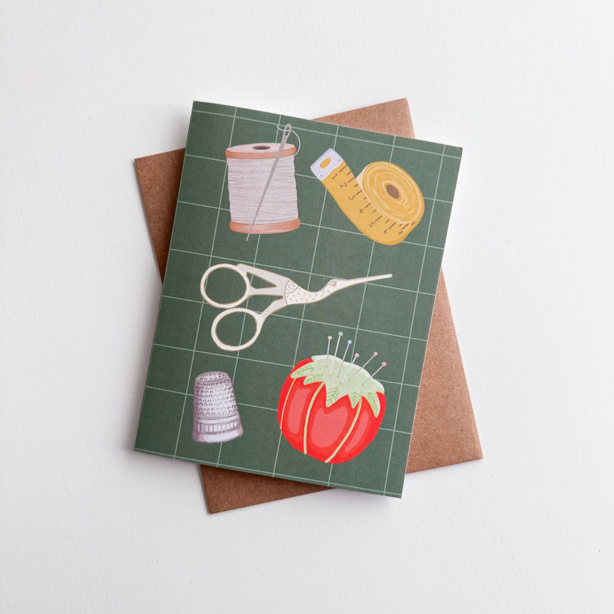 Carte de voeux "Couture" - Art By Tiu