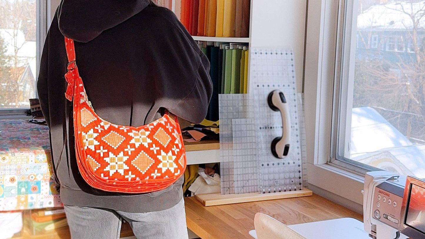 Patron de Sac Matelassé Crescentwood