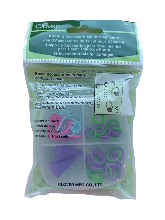 Kit d'accessoires de tricot - Clover