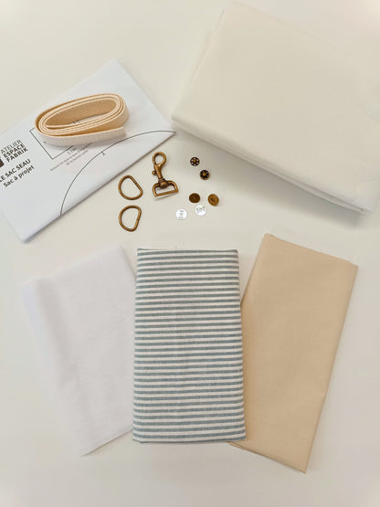 Ensemble à coudre "Le sac seau" - Sac à projets (4 options)
