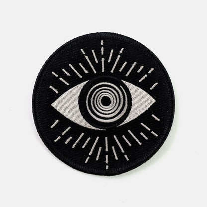 Patch œil brodé à repasser