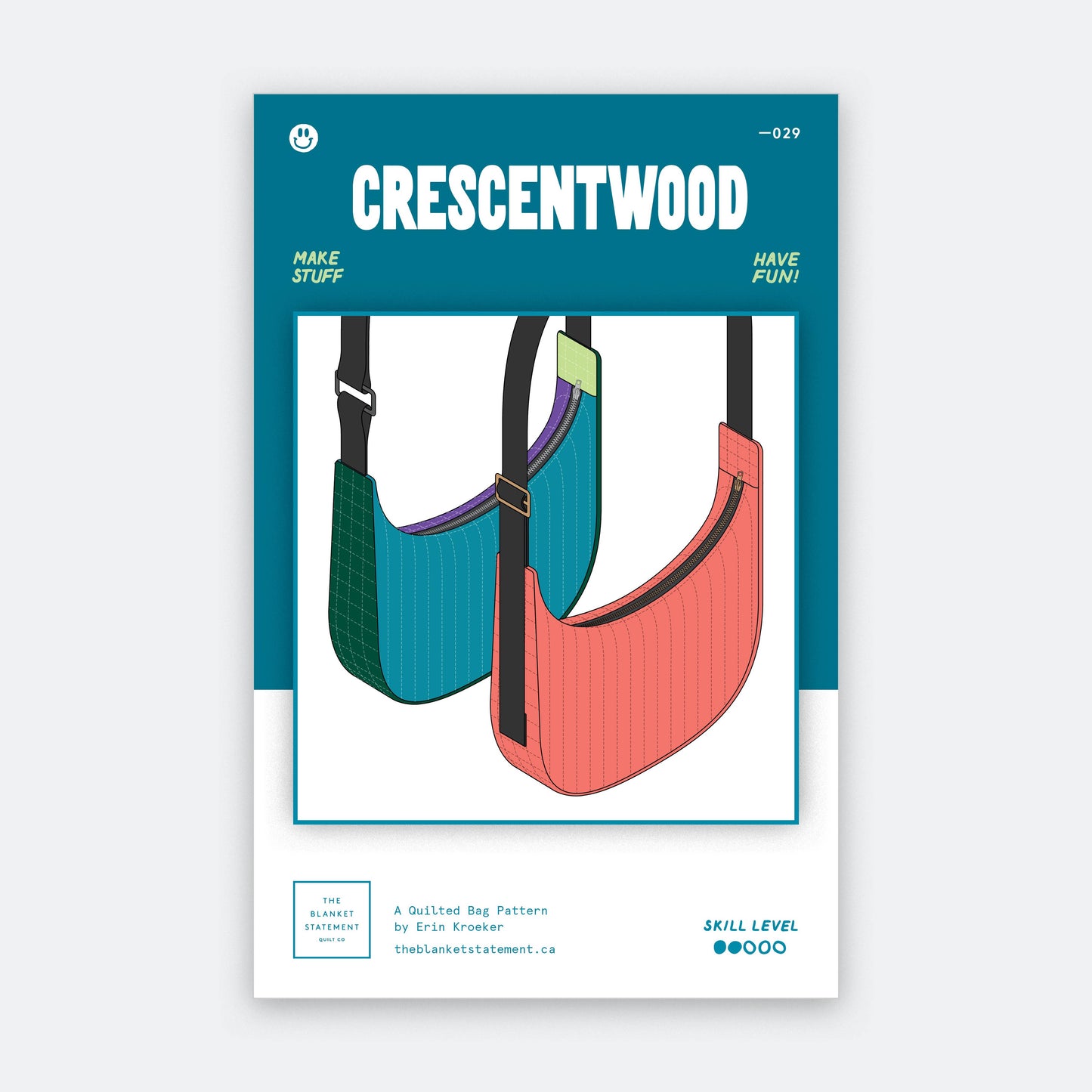 Patron de Sac Matelassé Crescentwood