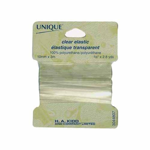 Élastique transparent 10mm x 3m