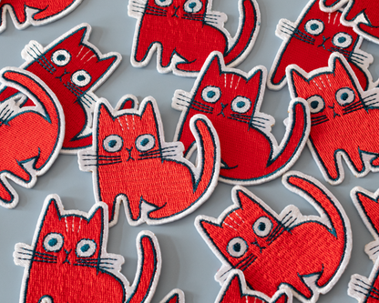 Patch thermocollant Chat rouge - RippleSplash