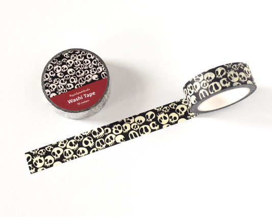 Ruban washi Skull | RIPPLESPLASH