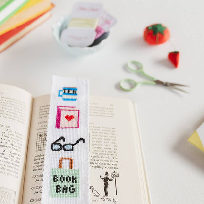 Counted Cross Stitch Bookmark Kit for Beginners